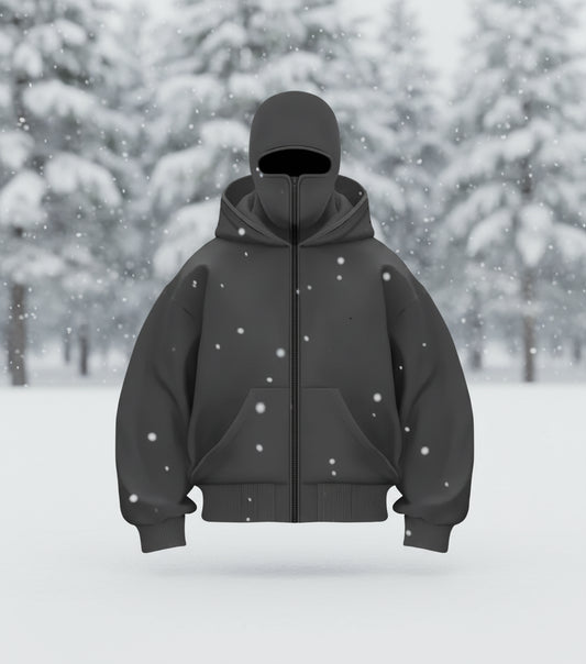 Fleece-lined Hooded Sweater